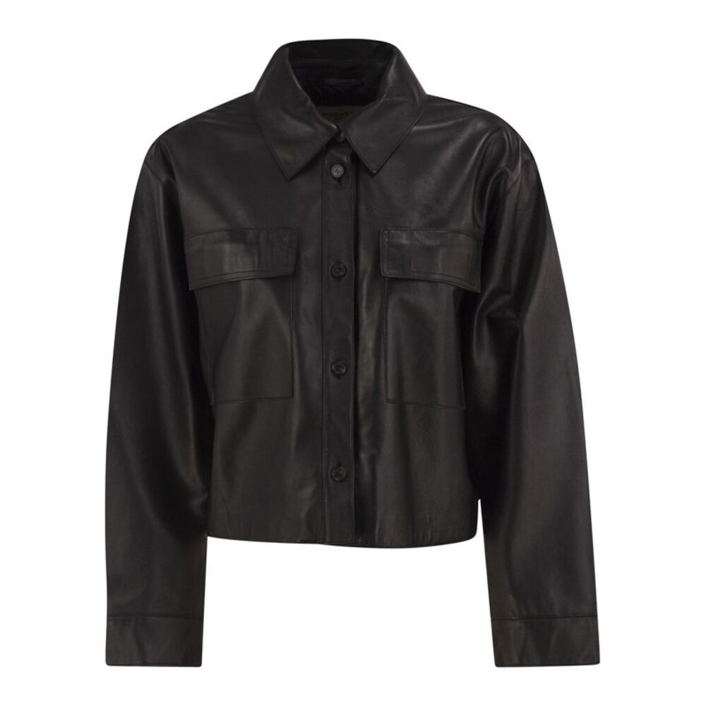 Weekend Maxmara Women Wkdpiovra - Cropped Lamb Leather Jacket